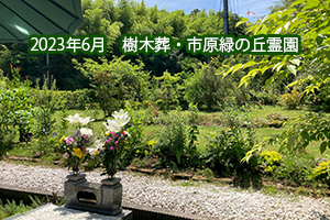 2023年6月　樹木葬・市原緑の丘霊園