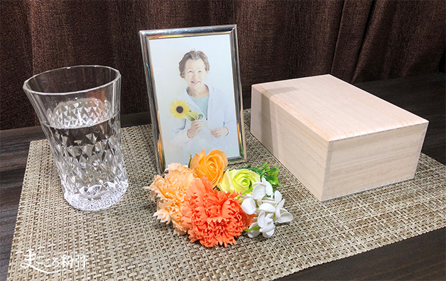 自宅で遺骨を保管