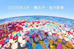 横浜海洋散骨 2026年04月 横浜沖・海洋散骨