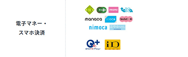 電子マネー・スマホ決済